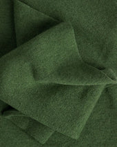 Serpentine Green Zip Neck Cashmere Sweater