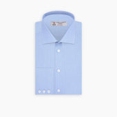 Light End On End Shirt With Regent Collar Amp 3 Button Cuffs