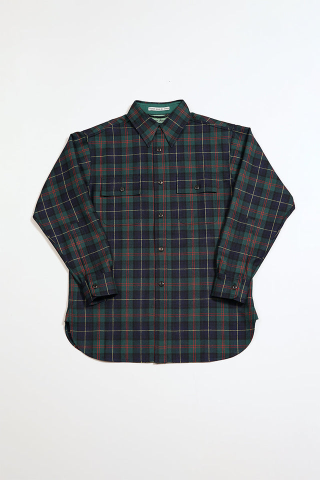 【ケーボン・リボーン】UNISEX / チンストラップワークシャツ / CHINSTRAP WORK SHIRT