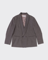 Shawl Collar DB Blazer, Shark
