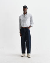 Shelly And Blue Fine Stripe Poplin Shirt