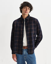Shelly And Multicolour Check Corduroy Shirt