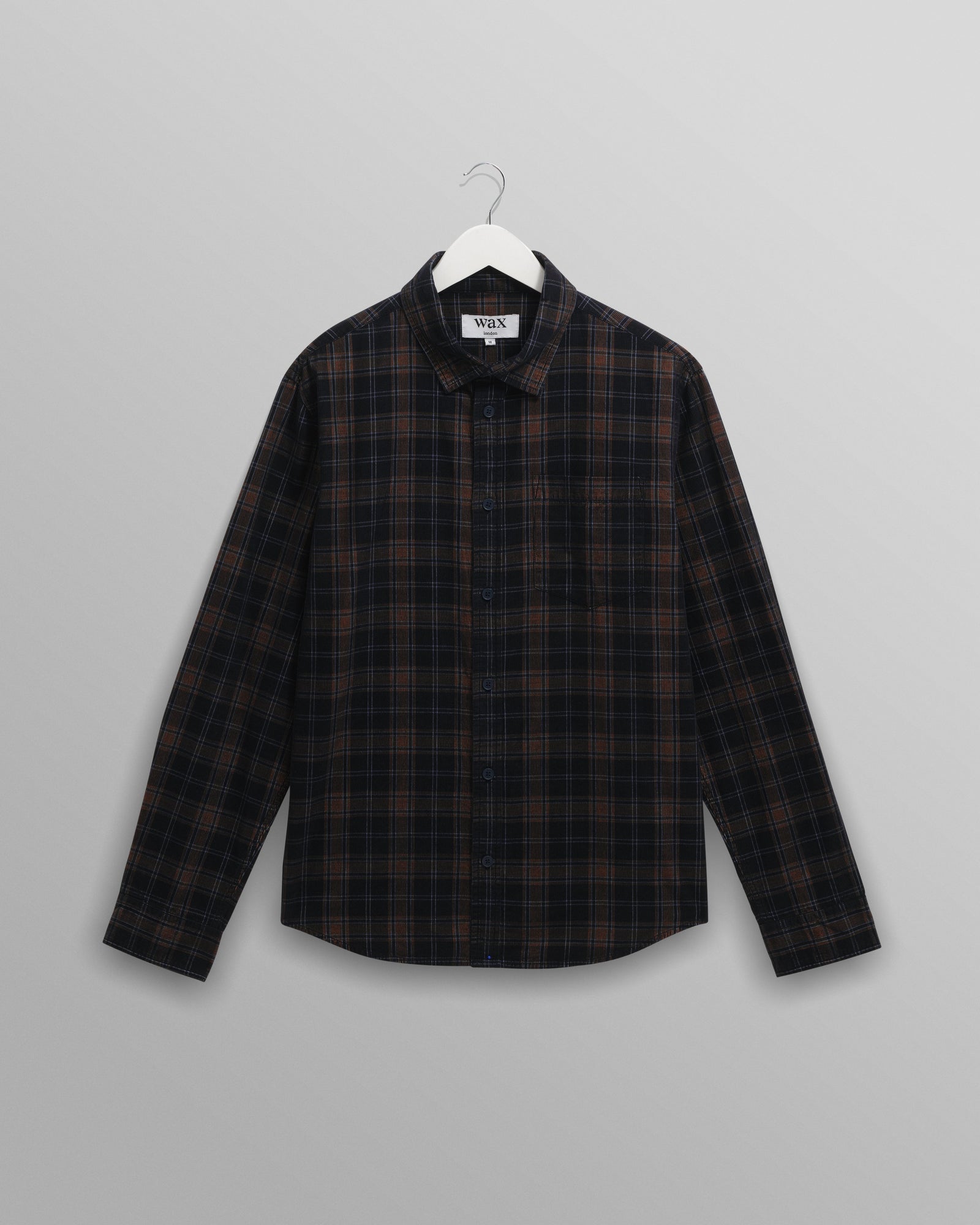 Shelly And Multicolour Check Corduroy Shirt