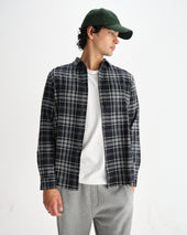 Shelly And Multicolour Seersucker Flannel Shirt