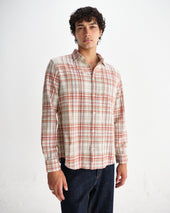 Shelly And Multicolour Seersucker Flannel Shirt