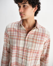 Shelly And Multicolour Seersucker Flannel Shirt