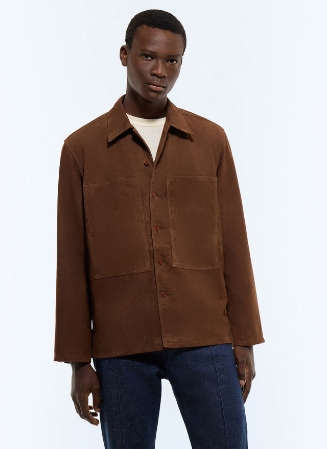 Goat Suede Overshirt