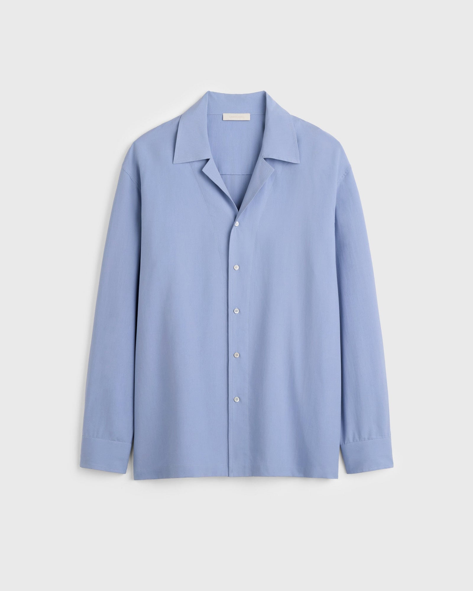 Camp Washed Silk Shirt Jacket