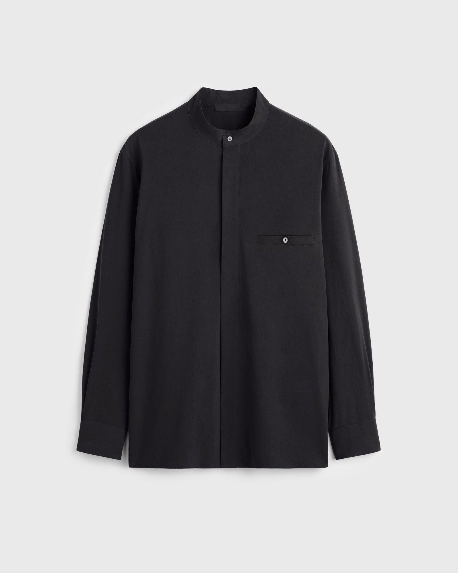 Dom Washed Silk Shirt Jacket