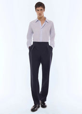 Striped Cotton Poplin Shirt