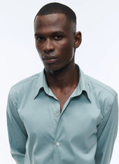 Blended Cotton Poplin Shirt