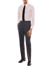 Striped Shirt With Point Collar