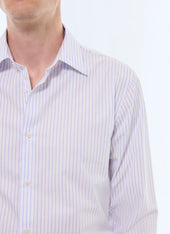 Striped Cotton Poplin Shirt