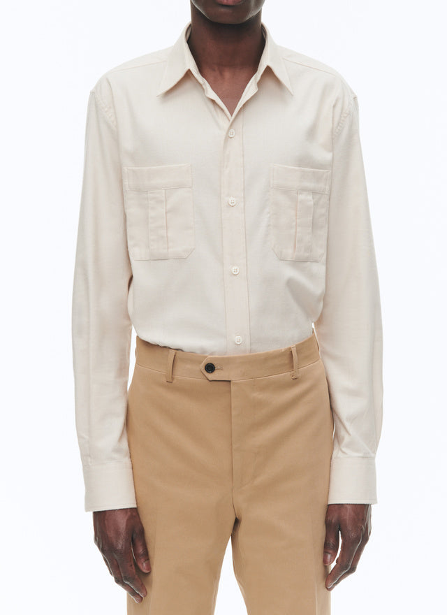 Cotton Flannel Overshirt