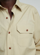 Cotton Canvas Overshirt