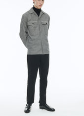 Brushed Organic Cotton Straight Shirt
