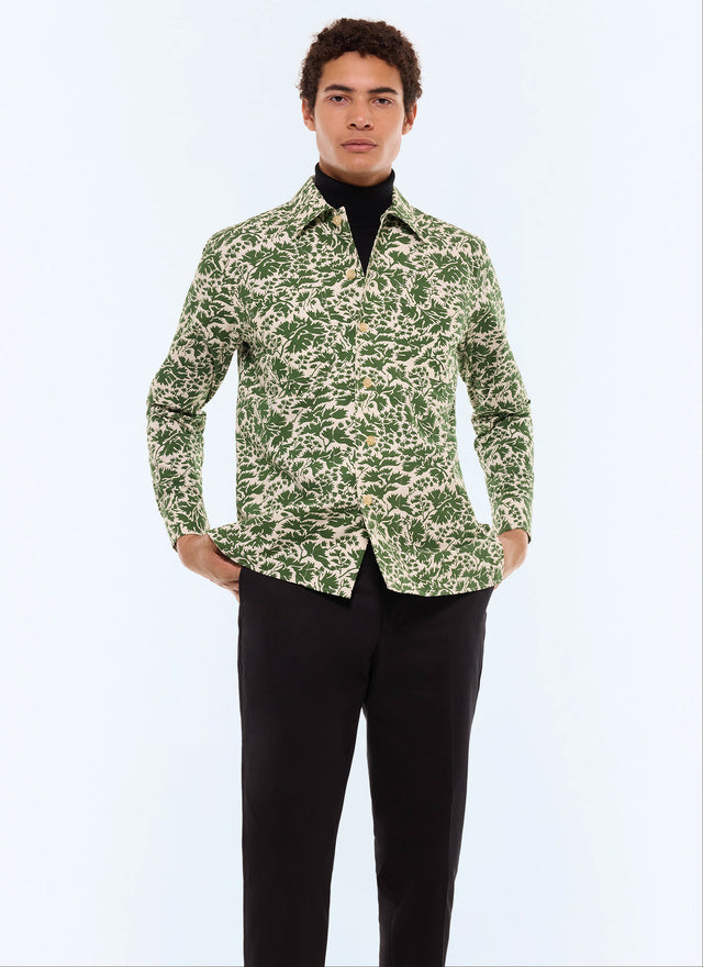 Cotton Shirt With Patch Pockets