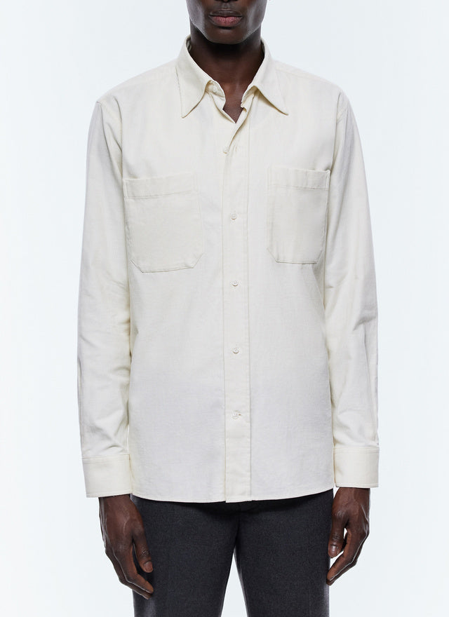 Shirt in certified corduroy