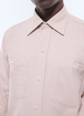 Swallow Collar Cotton Flannel Shirt