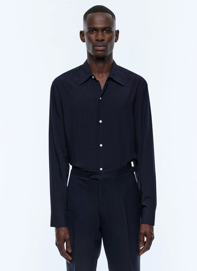 Shirt In Certified Viscose