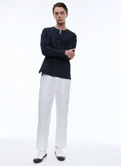 Cotton Poplin Tunisian Shirt