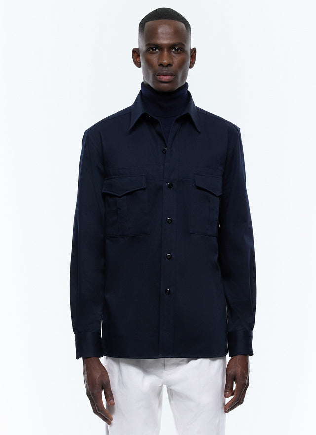 Cotton Twill Overshirt