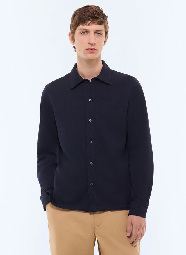 Cotton Piqu Jersey Shirt