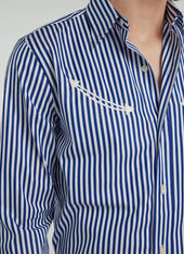 Cotton Poplin Western Shirt