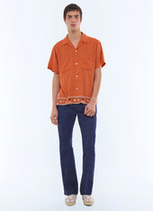 Provençal pattern viscose shirt
