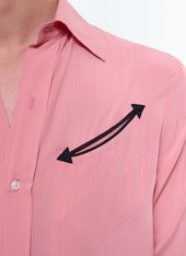 Western Shirt In Certified Viscose