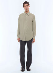 Swallow Collar Shirt In Viscose