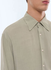 Swallow Collar Shirt In Viscose