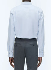Oxford Cotton Shirt With Swallow Collar