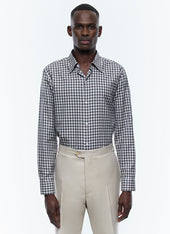 Swallow Collar Shirt In Cotton
