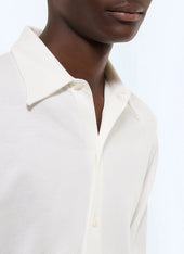 Cotton piqué jersey shirt