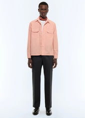 Striped Cotton Poplin Shirt