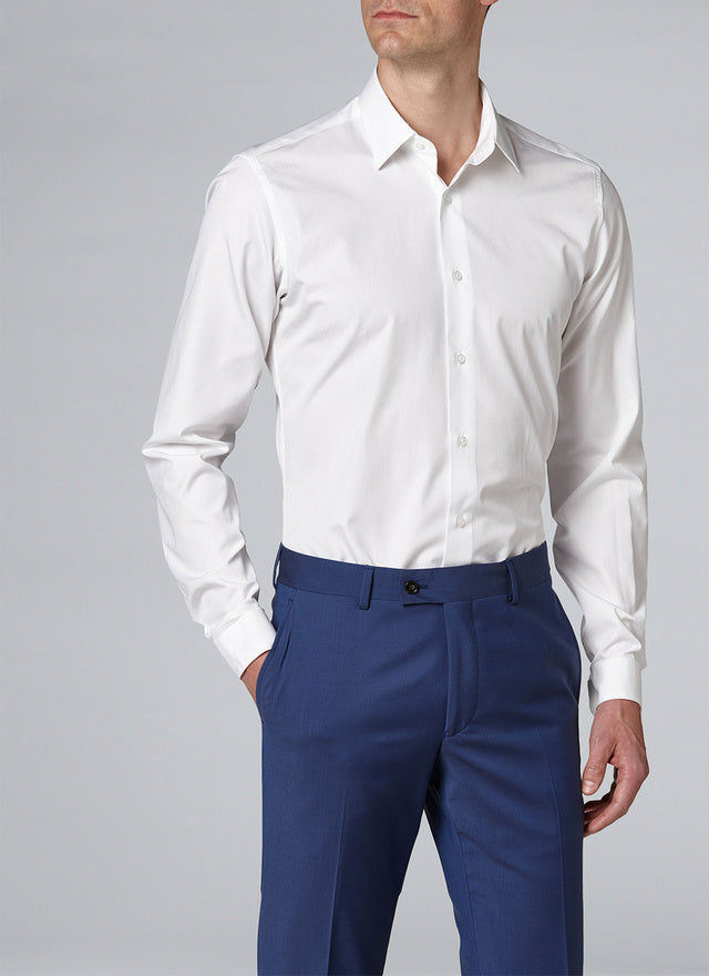 Shirt with French collar