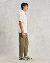 Shore Textured Organic Cotton Polo Shirt