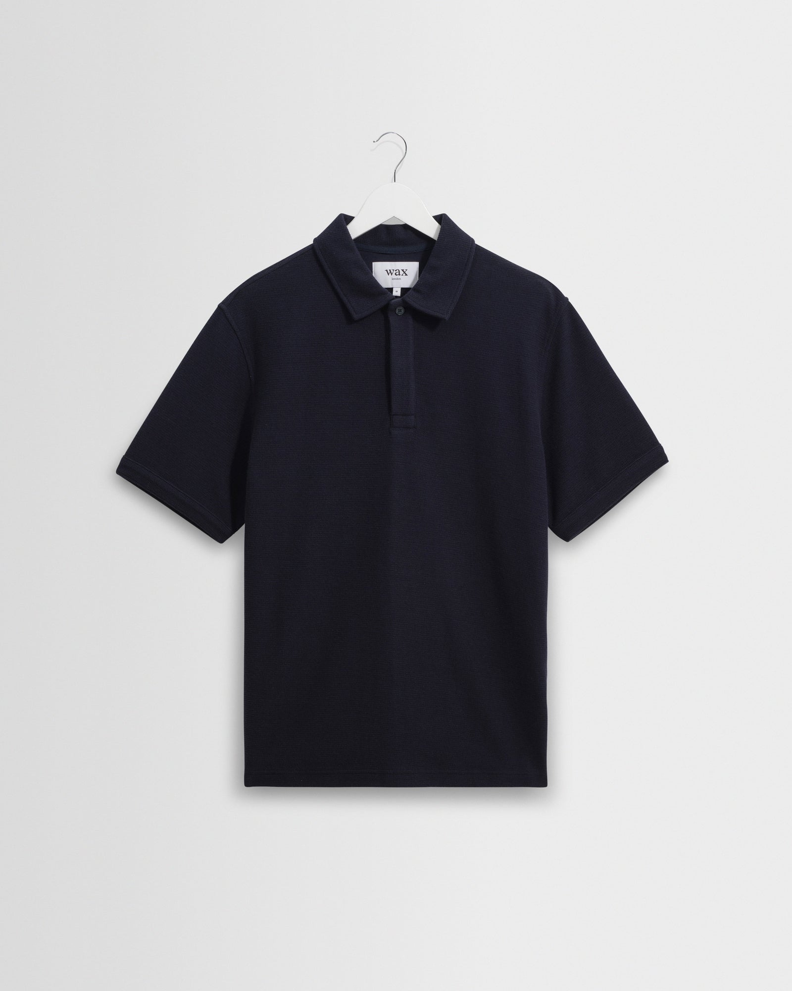 Shore Textured Organic Cotton Polo Shirt