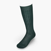 Short Dark Cotton Socks
