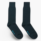 Short Dark Green Heavy Wool Sport Socks
