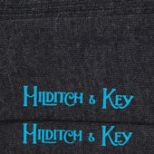 Short Dark Grey Wool Socks
