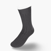 Short Grey Heavy Wool Sport Socks