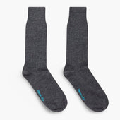 Short Grey Heavy Wool Sport Socks