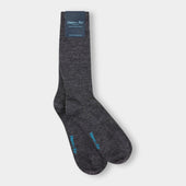 Short Grey Heavy Wool Sport Socks