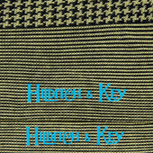Short Green Navy Houndstooth Cotton Socks