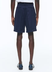 Cotton Canvas Bermuda Shorts