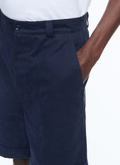 Cotton Canvas Bermuda Shorts
