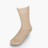 Short Mid Beige Heavy Wool Sport Socks