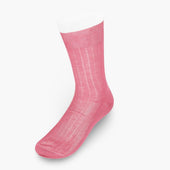 Short Pink Cotton Socks